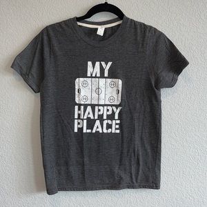 kids hockey tshirt, size L